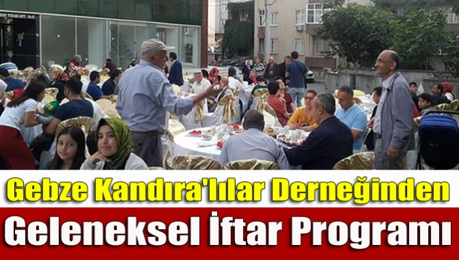 Gebze Kandıra Merkez Köyler Kalkındırma ve Güzelleştirme Derneği’nin geleneksel olarak