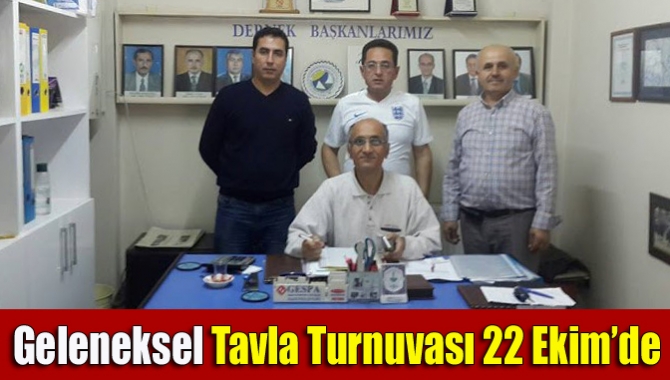 Gebze Kandıralılar Derneği Geleneksel Tavla Turnuvası’nın 13’ncüsü bu yıl da