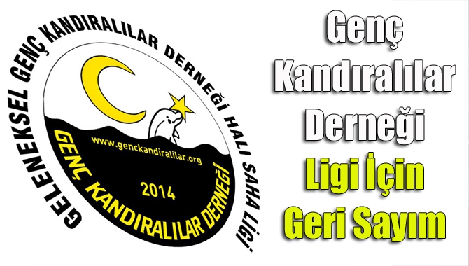 Bu yıl 6.'sının düzenleneceği Genç Kandıralılar Derneği Halı Saha Ligi