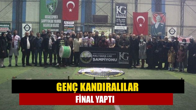 Genç Kandıralılar Derneği’nin 7. Geleneksel Halı Saha Ligi dün düzenlenen
