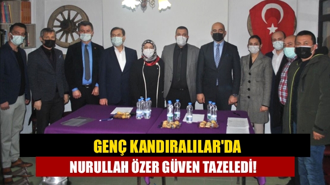 Genç Kandıralılar Derneği'nin gerçekleştirdiği 4. Olağan toplantısında başkanlığa Nurullah Özer,