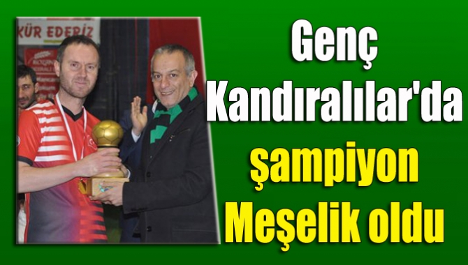 Genç Kandıralılar Derneği Halı Saha Ligi'nde penaltı atışları sonucu Çerçili