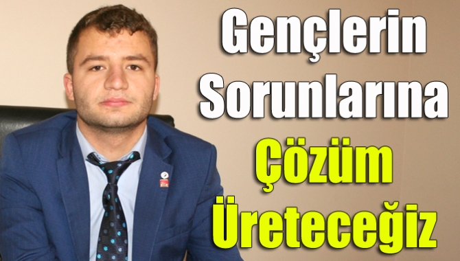 CHP Kandıra İlçe Gençlik Kolları Başkanlığı’na yeni seçilen Enis Özcan,