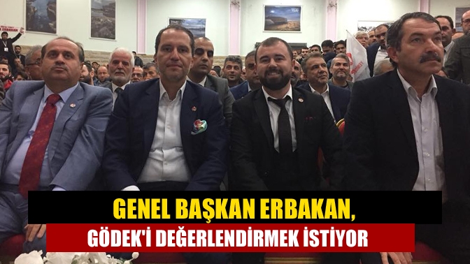 Yeniden Refah Partisi (YRP) Genel Başkanı Fatih Erbakan, Kocaeli'ye geldi.