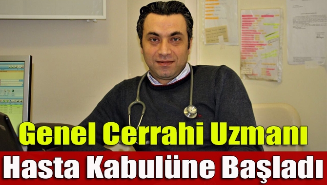 M. Kazım Dinç Kandıra Devlet Hastanesi Genel Cerrahi Polikliniği’ne Op.