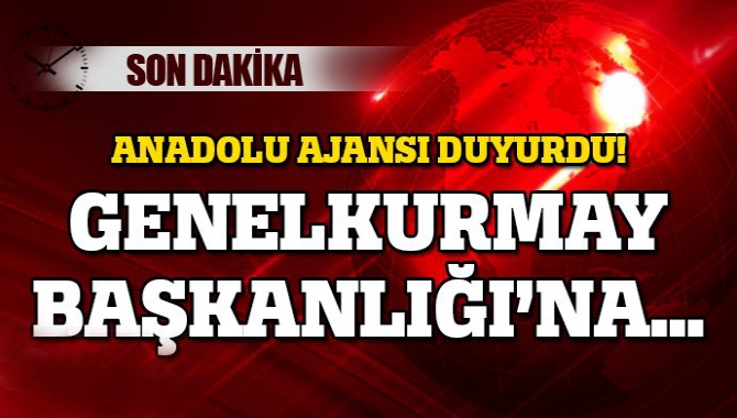 Anadolu Ajansı'nın geçtiği bilgiye göre küçük bir grup Genelkurmay Başkanlığı'nda