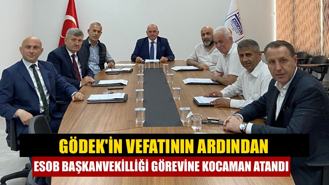 Kocaeli Esnaf ve Sanatkarlar Odaları Birliği (KESOB) Yönetimi Kurulu’nda yeni
