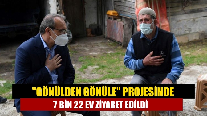 Kocaeli Valisi Seddar Yavuz tarafından başlatılan "Gönülden Gönüle" projesi kapsamında