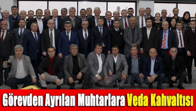 Türkiye Muhtarlar Derneği Kandıra Şubesi Başkanlığı, Namazgah Kültür Merkezi’nde düzenledikleri