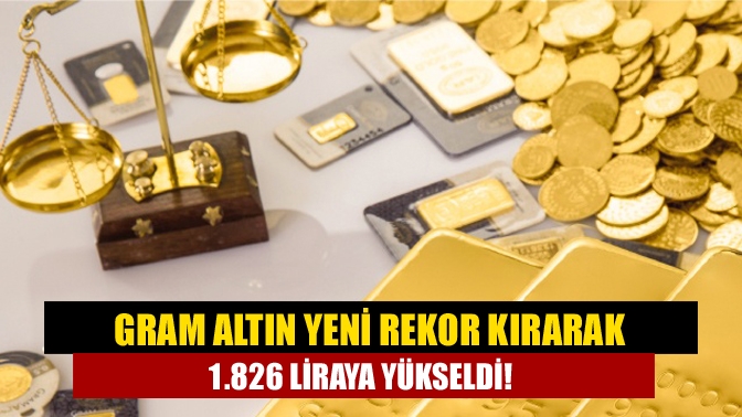 Altının gram fiyatı, 26 Ekim'de güne 1.800 lira seviyesinden başladıktan