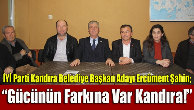 Mahalle mahalle gezerek Kandıra için projelerini anlatan Ercüment Şahin, “Kandıra