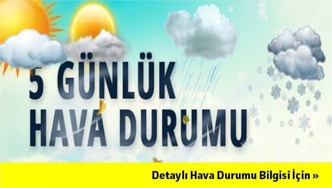 Soğuk ve yağışlı günlerin ardından, güneyli rüzgarların da etkisiyle artan