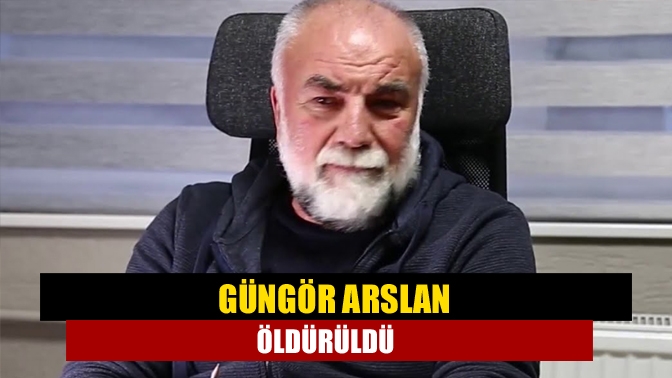 Ses Kocaeli İnternet sitesinin sahibi Güngör Arslan iş yerinde uğradığı