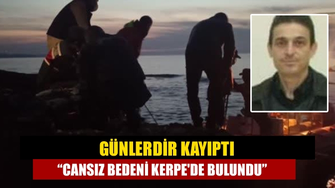 Kandıra'da Kerpe Balıkçı Barınağı yakınlarında bir kişinin denizde hareketsiz olduğunu