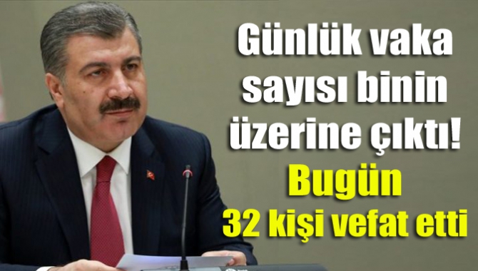 Sağlık Bakanı Fahrettin Koca 23 Mayıs itibariyle koronavirüsten kaynaklı
can kaybının