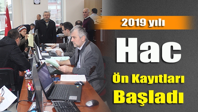 İlk defa hacca gitmek isteyenler için ön kayıtlar başladı. 8-14