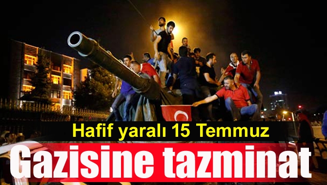 15 darbe girişimine karşı direnirken yaralananlarla ilgili düzenleme yüzde 40