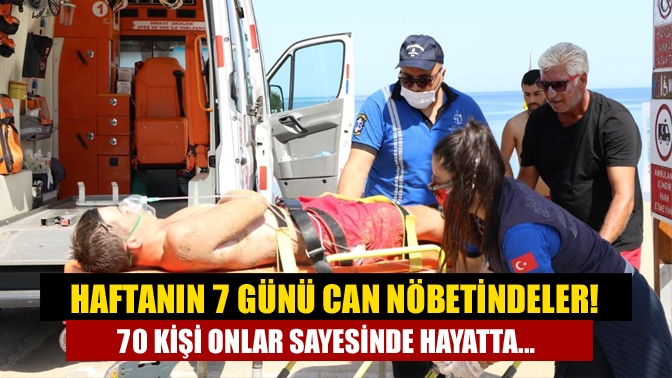 Kocaeli Büyükşehir Belediyesi Hasta Nakil Ambulans birimi, sahillerde 70 vakaya