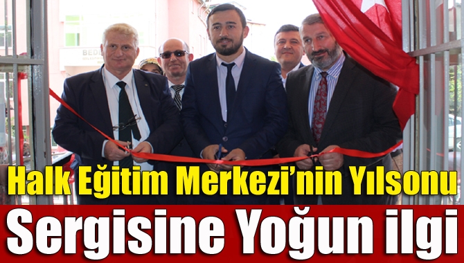 Kandıra Halk Eğitim Merkezi'nde bir yıl boyunca kurs gören kursiyerlerin