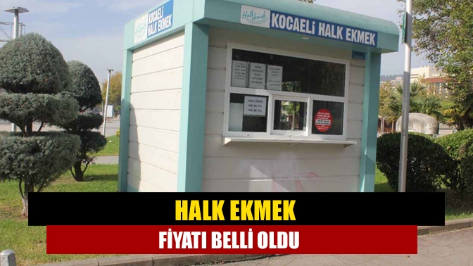 Kocaeli Fırıncılar Odası yönetiminin son yaptığı toplantının ardından Halk Ekmek