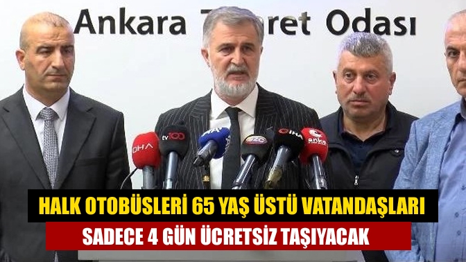 Tüm Özel Halk Otobüsleri Birliği Başkanı (TÖHOB) Ercan Soydaş, tüm