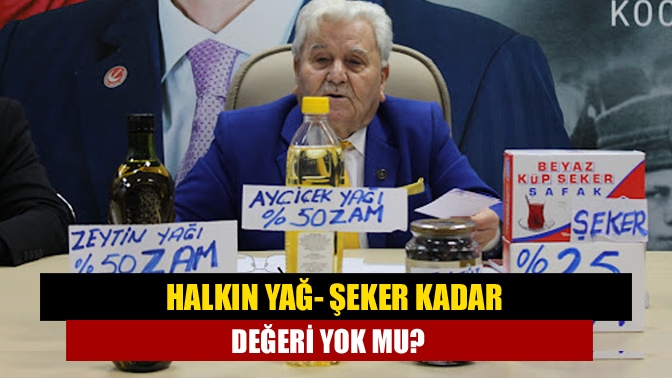 Yeniden Refah Partisi Kocaeli İl Başkanı Mehmet Aras rakamlar üzerinden