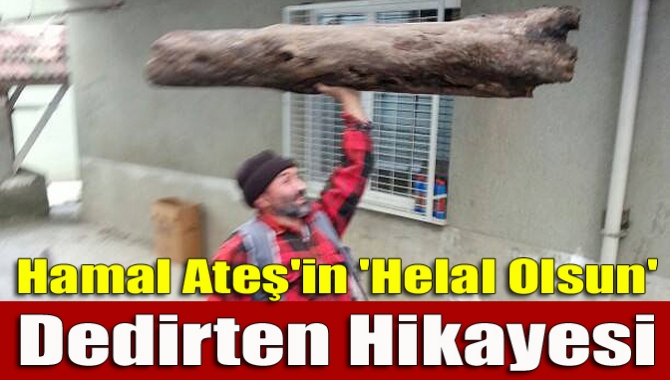 Kandıra'da yaşıyor, 20 yıldır hamallık yaparak hayatını kazanıyor.