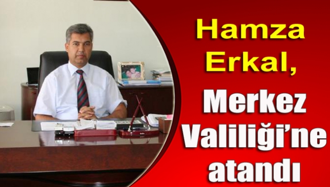 Kandıra eski Kaymakamı Çanakkale Valisi Hamza Erkal, dün gece Resmi