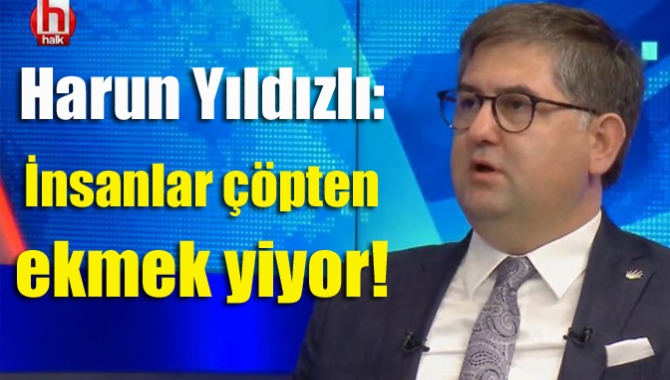 CHP Kocaeli İl Başkanı Harun Yıldızlı, Halk TV’de katıldığı programda