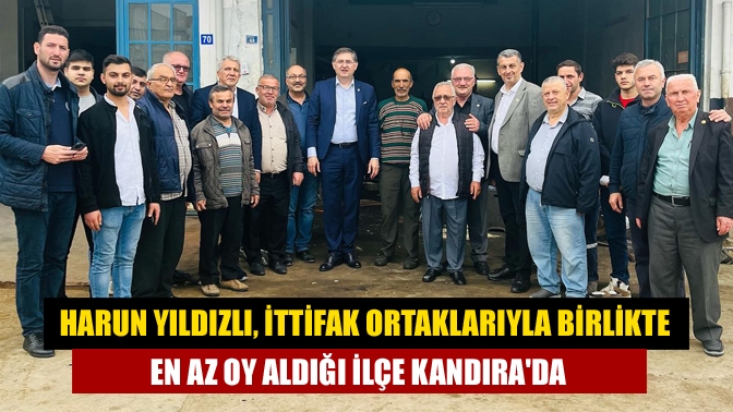 Millet İttifakı Cumhurbaşkanı Adayı Kemal Kılıçdaroğlu’nun Kocaeli’de en az oy