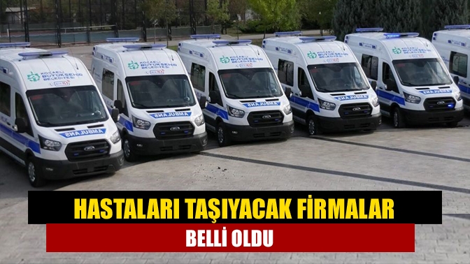 Kocaeli İl Sağlık Müdürlüğü, Kocaeli genelindeki diyaliz hastalarının nakilleri için
