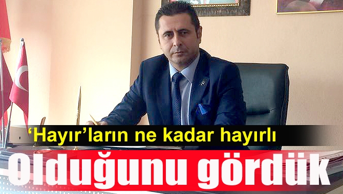 MHP Kandıra İlçe Başkanı Özkan Ayyıldız, “15 Temmuz ihanet gecesi