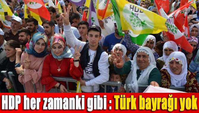Halkların Demokratik Partisi, 24 Haziran seçimleri öncesinde Perşembe Pazarı Alanında