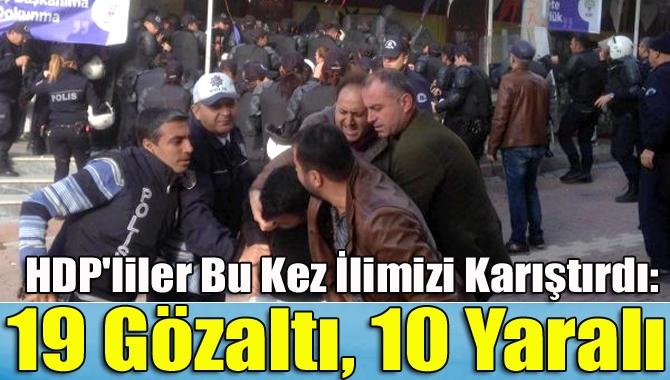 HDP Darıca İlçe Örgütü tarafından yapılmak istenen basın açıklamasına polis
