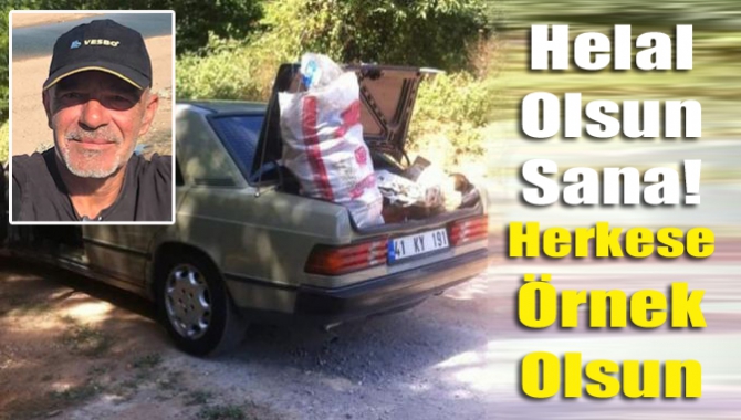 Kandıralı Metin Özoğlu, geçtiğimiz gün örnek bir davranışa imza attı.