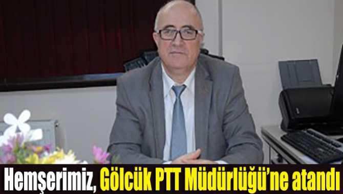 Gölcük eski PTT Müdürü Ümit Eken’in emekli olmasıyla uzun süre