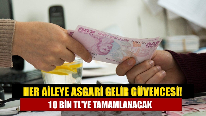 Cumhurbaşkanı Erdoğan seçim manifestosunda "Gelir seviyesi asgari hayat standardının altında