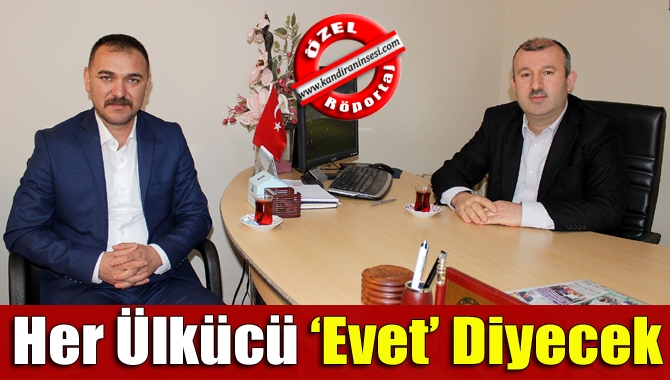 MHP Kandıra İlçe Başkanı Ahmet Uğur, “Sandık başına giden tüm