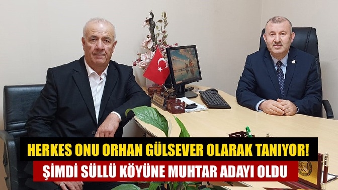 Kandıra'da geniş bir kesim tarafından tanınan ve sevilen, İlhan Gülsever,