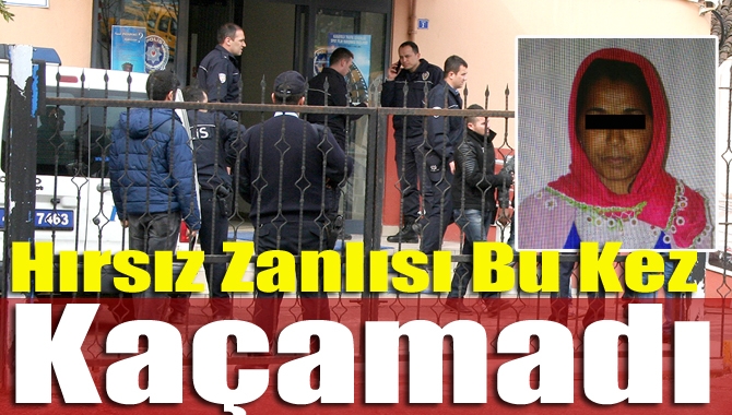 Hakkında hırsızlık suçundan arama kararı bulunan Selma O., Kandıra İlçe