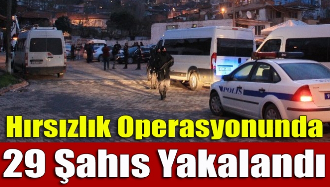 Genel güvenlik ve asayişin sağlanması amacıyla, hırsızlık suçundan aranan şahıslara