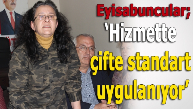 CHP Kandıra İlçe Başkanı Gülay Eyisabuncular, yaptığı basın açıklamasında Kandıra