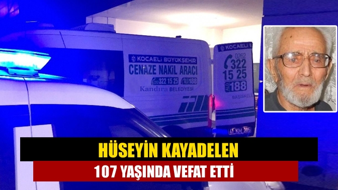 Kandıra ilçesinin ulu çınarlarından olan Orman Muhafaza memurluğundan emekli Hüseyin