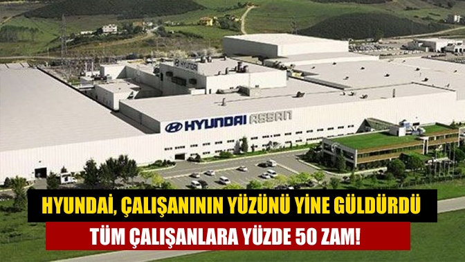 Kocaeli İzmit İlçesinde üretim yapan Hyundai Otomobil fabrikasında, işçilerin merakla
