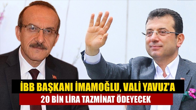 İstanbul Belediye Başkanı Ekrem İmamoğlu, eski Ordu Valisi şuan Kocaeli