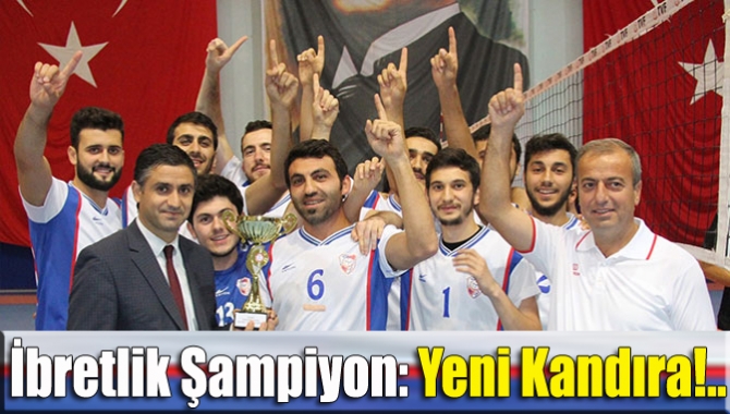 İlimizin başarılı voleybol kulüpleri arasında yer alan Yeni Kandıraspor hedef