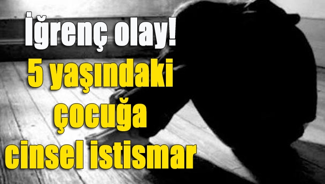 Kartepe'de 5 yaşındaki kız çocuğuna cinsel istismarda bulunduğu öne sürülen