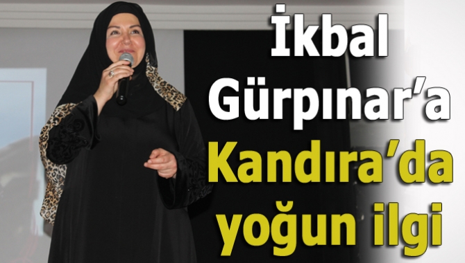 Kandıra Belediyesi’nin düzenlediği 8 Mart Dünya Kadınlar Günü programına konuk