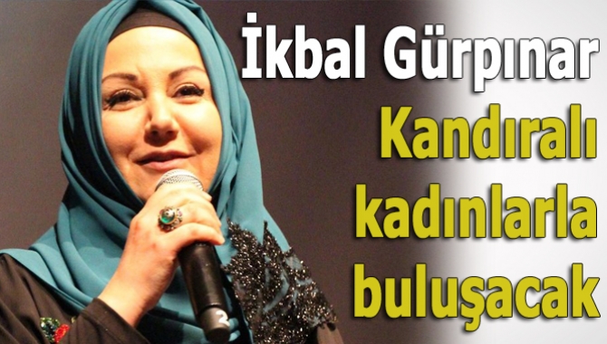 Ünlü sunucu İkbal Gürpınar, Kandıra Belediyesi’nin davetlisi olarak 8 Mart