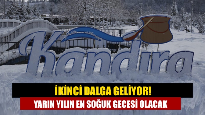 Sibirya kökenli soğuk hava dalgası, Kocaeli’de etkisini göstererek kentin birçok